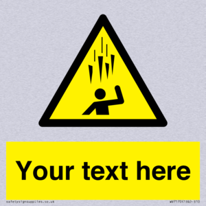 Custom Falling Ice sign